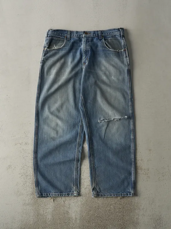 Vintage Y2K Mid Wash Carhartt Jeans (38x29.5) sold by Rebalance Vintage