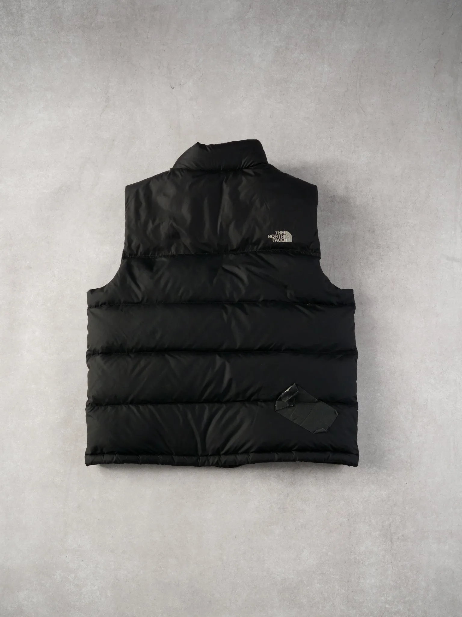 Vintage 90s Black Northface Nuptse 700 Puffer Vest (L) sold by Rebalance Vintage product image thumbnail 2