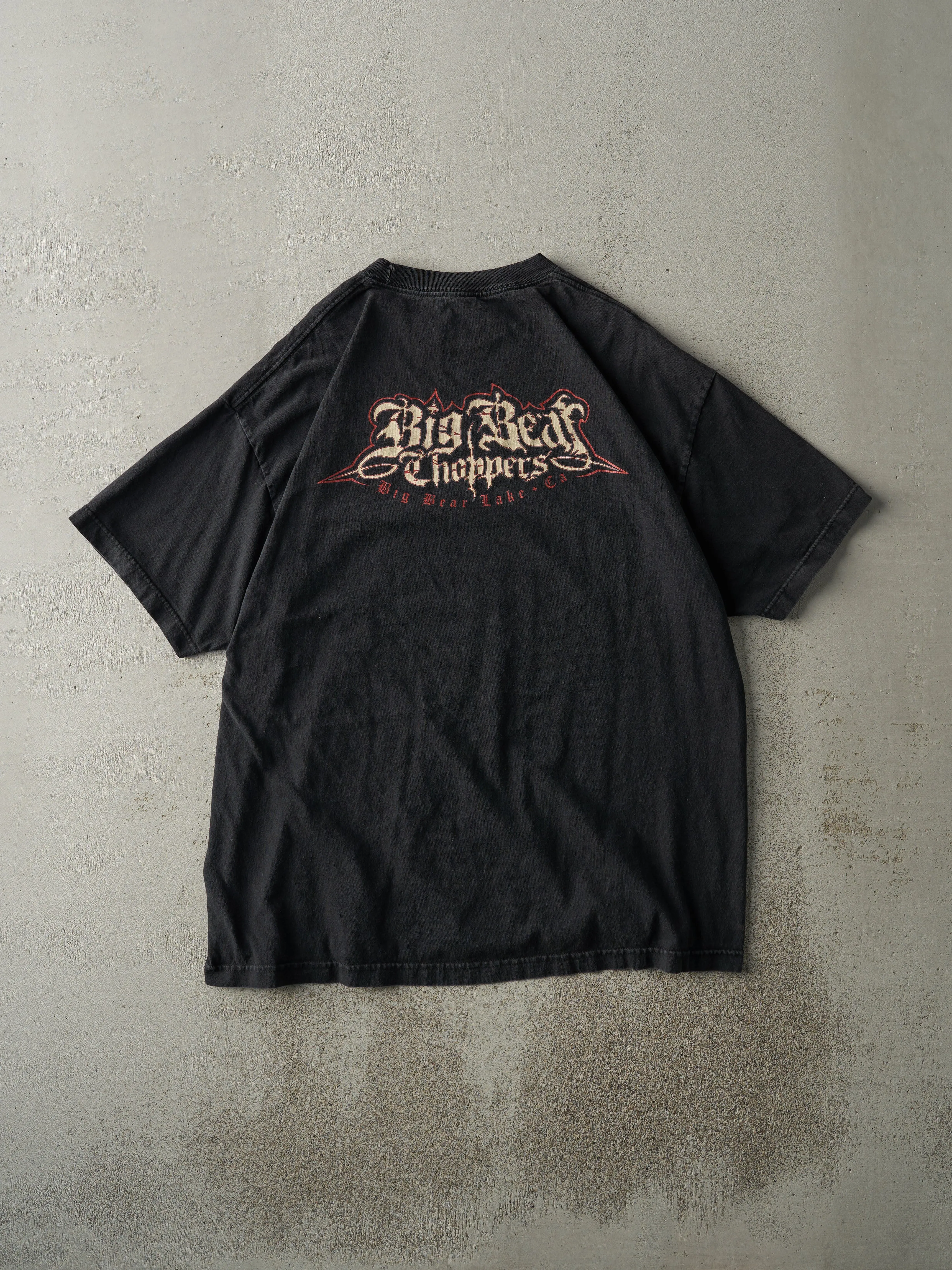 Vintage Y2K Black Big Bear Choppers Tee (L) sold by Rebalance Vintage product image thumbnail 2