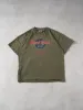 Vintage Washed Moss Green Hardrock Las Vegas Hotel Las Vegas Tee (M) sold by Rebalance Vintage