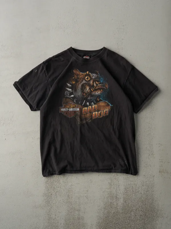 18' Black Williamsport PA Harley Davidson "Bad Dog" Tee (M) sold by Rebalance Vintage