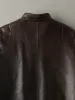 Vintage Y2K Brown Danier Leather Jacket (S) sold by Rebalance Vintage