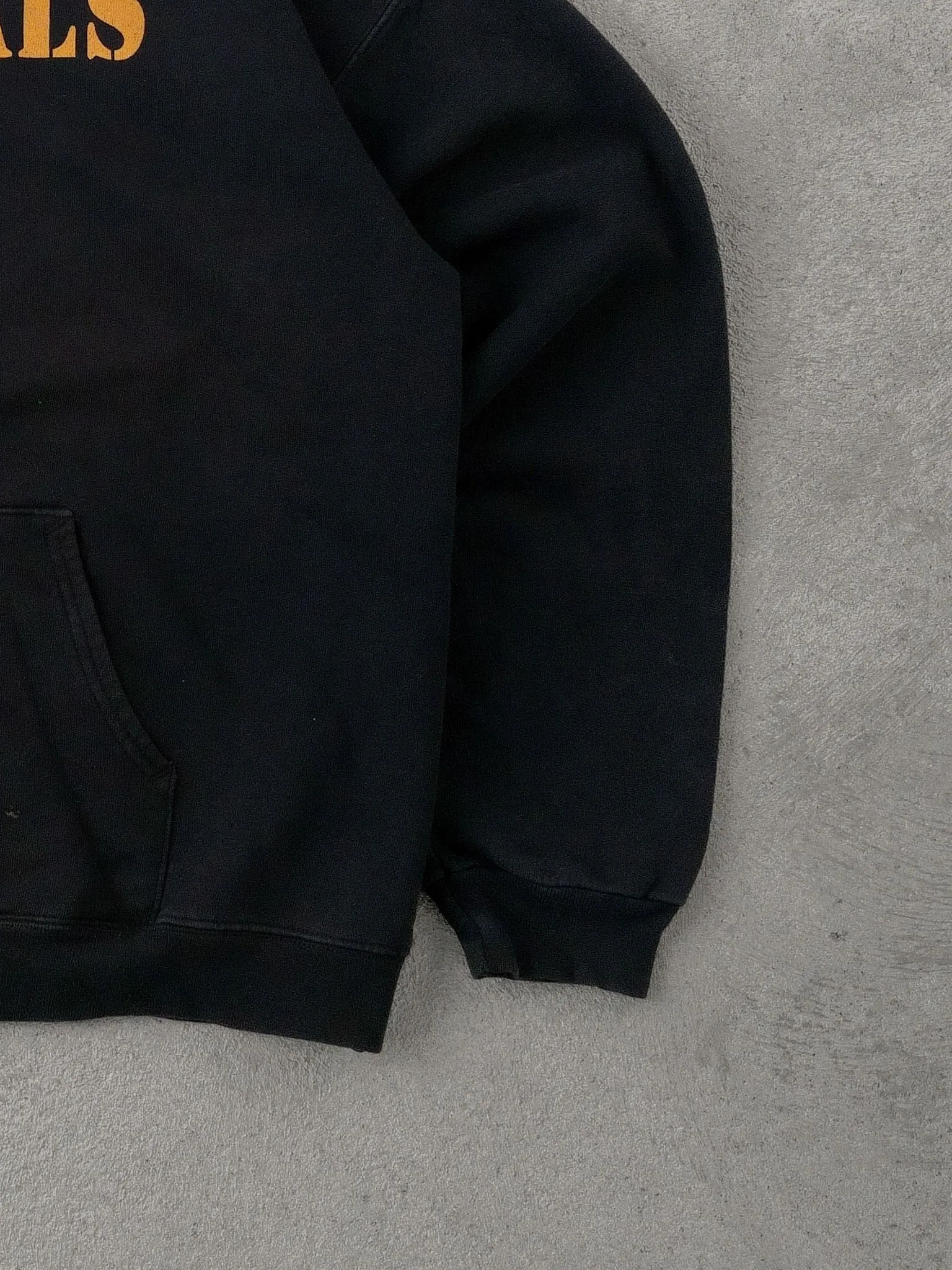 Vintage Washed Black Navy Seals Graphic Hoodie (L) sold by Rebalance Vintage product image thumbnail 3