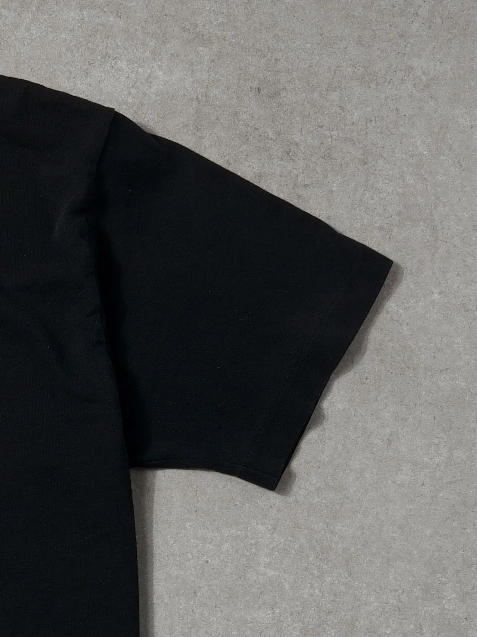 Vintage 90 Black Blank Single Stitched Tee (M) sold by Rebalance Vintage product image thumbnail 3