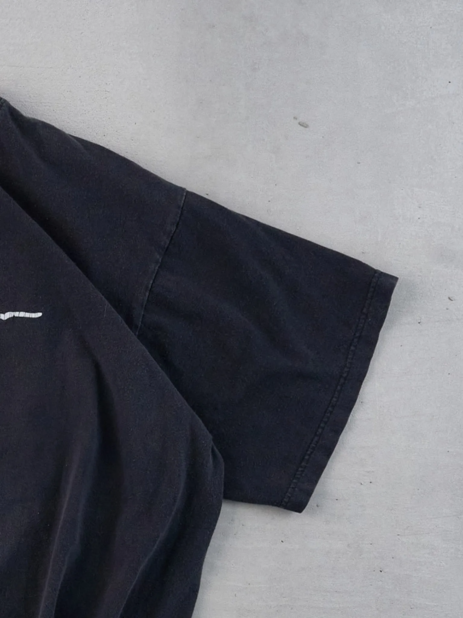 Vintage 90s Washed Black Sean John Signature Tee (L) sold by Rebalance Vintage product image thumbnail 3