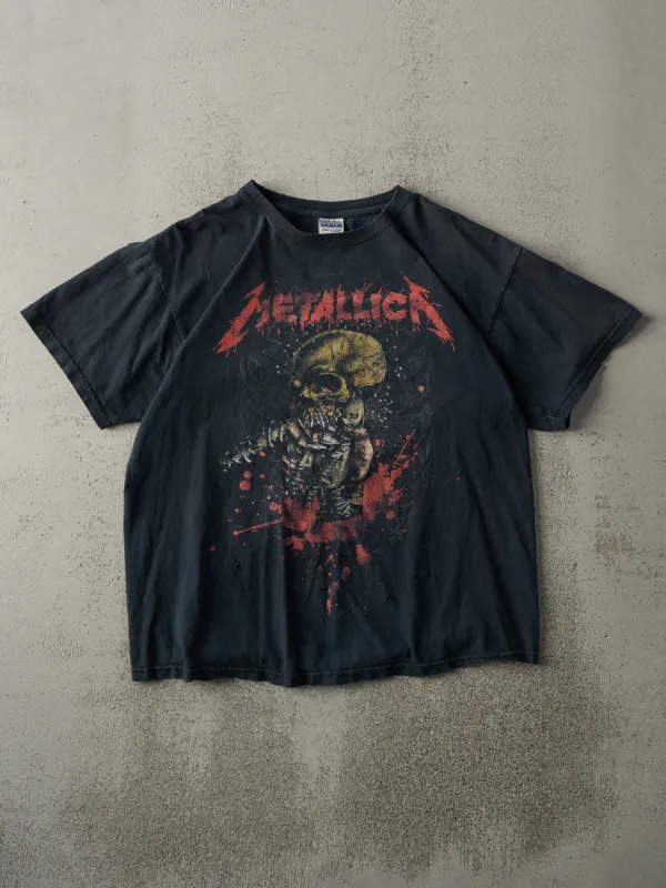 Vintage Y2K Black Metallica Band Tee (M) made by Rebalance Vintage