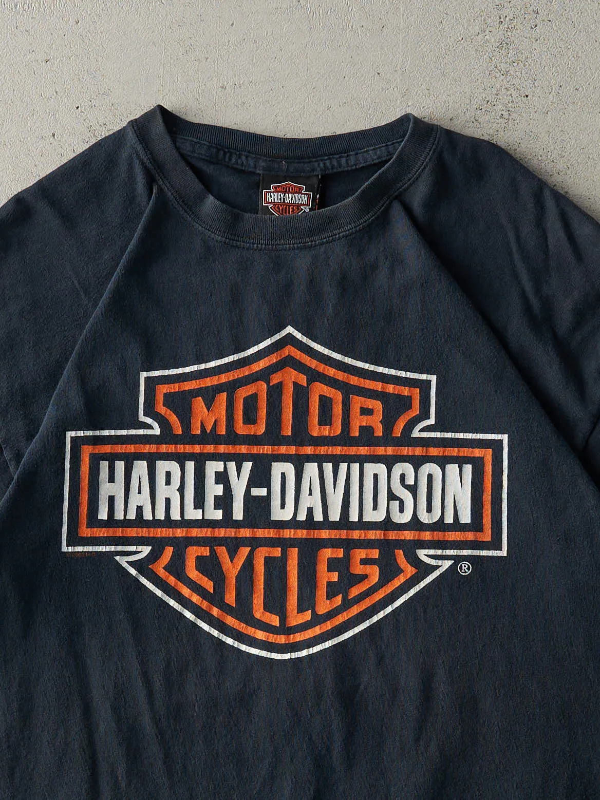 Vintage 03' Black Harley Davidson Logo Tee (M) sold by Rebalance Vintage product image thumbnail 3