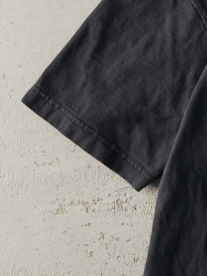 Vintage Y2K Black "I'm Too Busy To Work" Tee (S) sold by Rebalance Vintage product image thumbnail 3