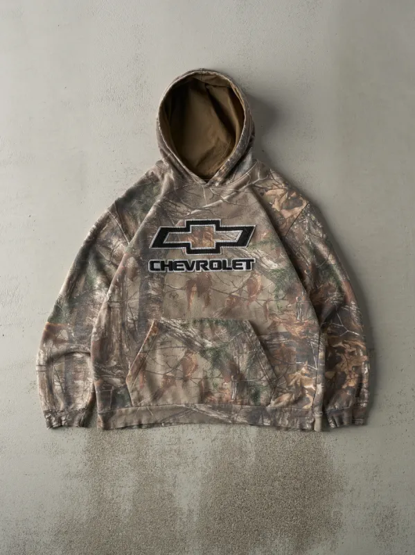Vintage Y2K Realtree Camo x Chevrolet Hoodie (L) sold by Rebalance Vintage