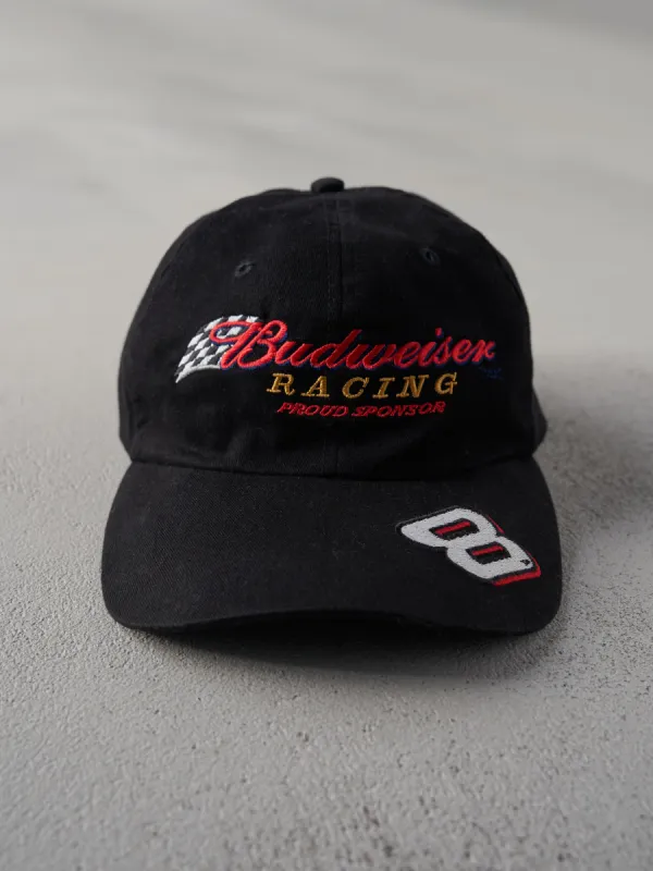 Vintage Black Dale Jr Budweiser Racing Hat sold by Rebalance Vintage