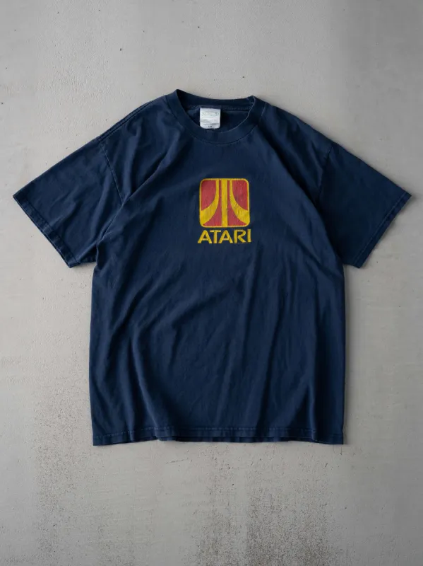 Vintage Y2k Blue Atari Video Game Tee (M) sold by Rebalance Vintage