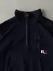 Vintage 90s Navy Blue Polo Ralph Lauren Fleece Quarter Zip Sweater(XL/XXL) sold by Rebalance Vintage