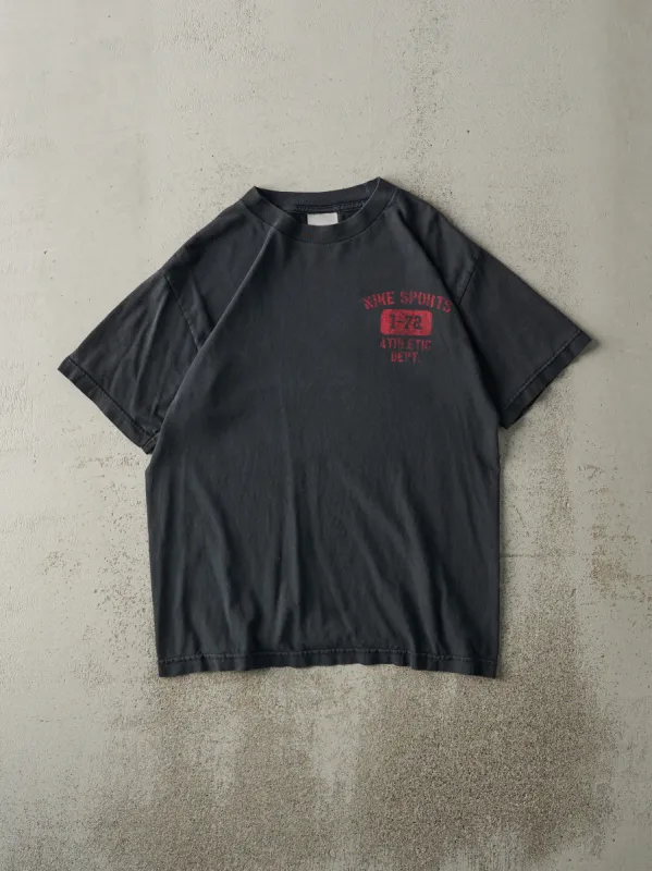 Vintage Y2K Black Nike Sports Tee (S/M) sold by Rebalance Vintage