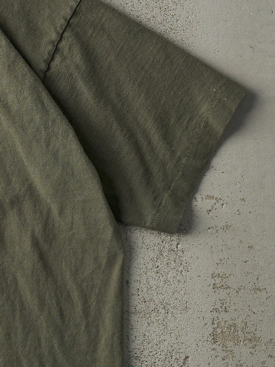 Vintage 90s Green Embroidered Levi's Single Stitch Tee (M) sold by Rebalance Vintage product image thumbnail 3