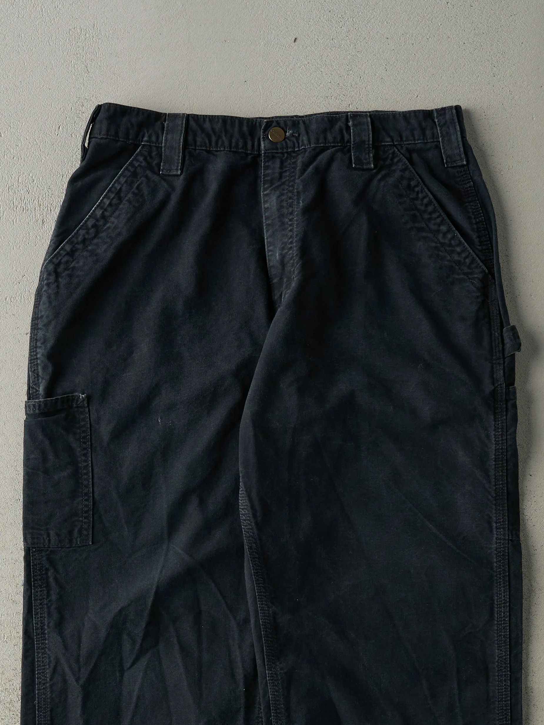 Vintage Y2K Black Dungaree Fit Carhartt Light Weight Carpenter (31.5x28.5) sold by Rebalance Vintage product image thumbnail 4