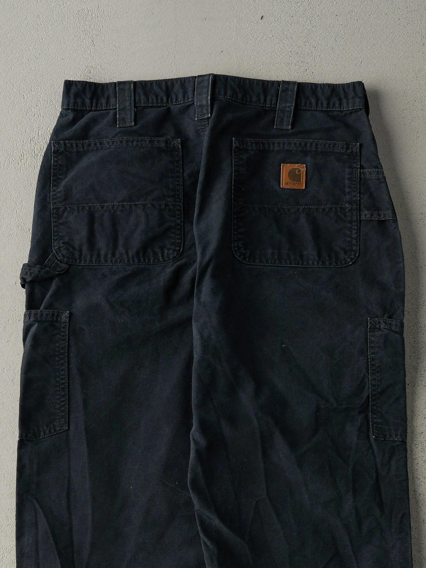 Vintage Y2K Black Dungaree Fit Carhartt Light Weight Carpenter (31.5x28.5) sold by Rebalance Vintage product image thumbnail 5