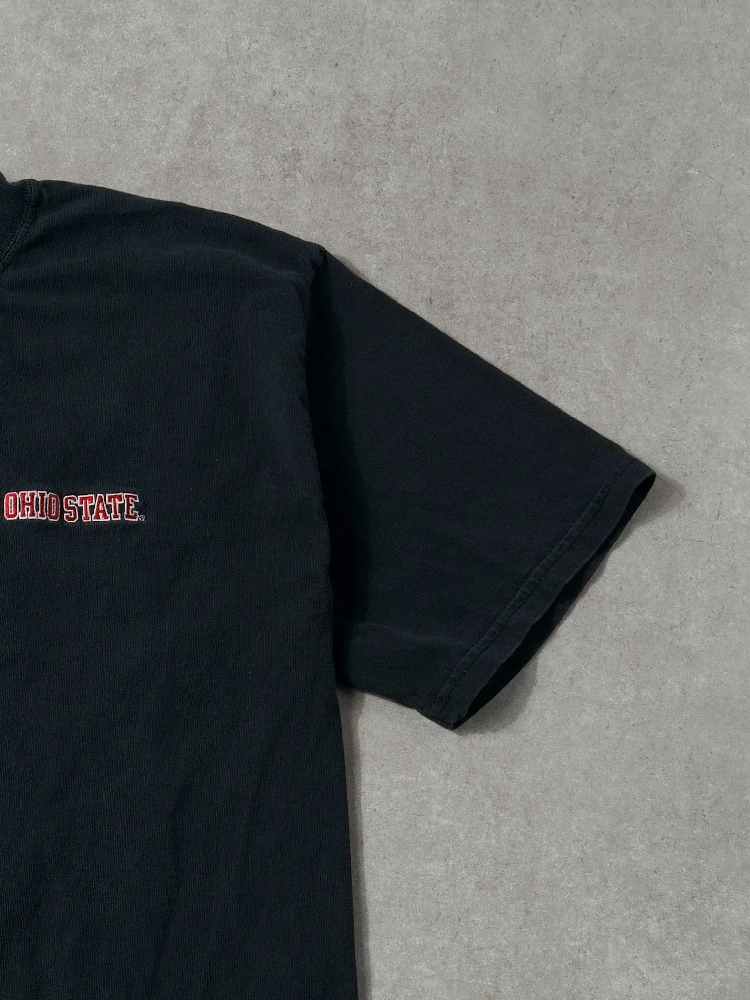 Vintage 90s Black Ohio State Buckeyes Tee (M) sold by Rebalance Vintage product image thumbnail 3