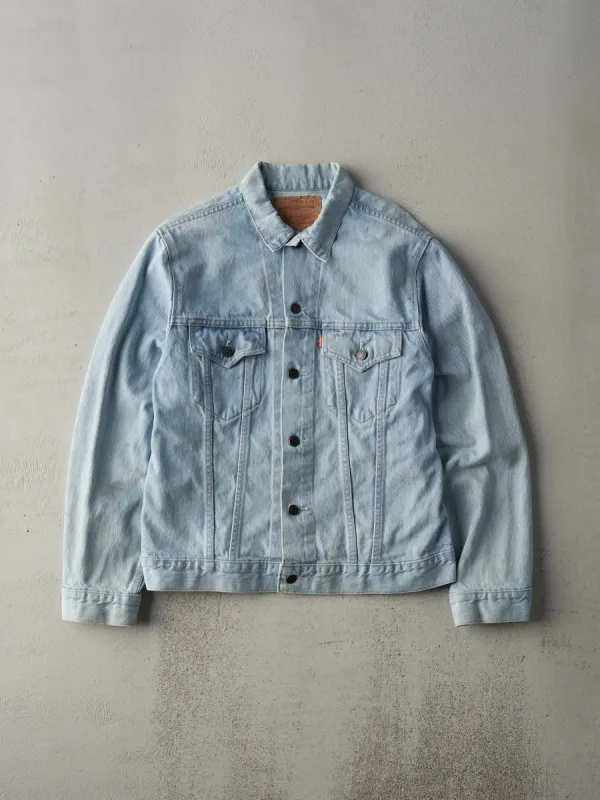 Vintage 90s Light Wash Type 3 Levi's Denim Jacket (S) sold by Rebalance Vintage