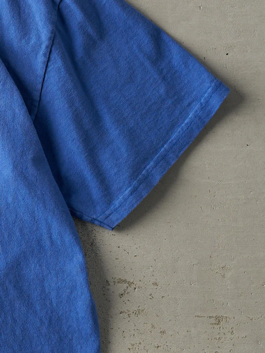 Vintage Y2K Blue Nike Sport Logo Tee (M) sold by Rebalance Vintage product image thumbnail 4