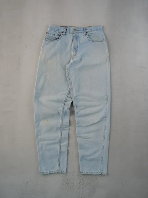 Vintage 90s Light Blue Levi's 560 Denim Jeans (31x32) sold by Rebalance Vintage