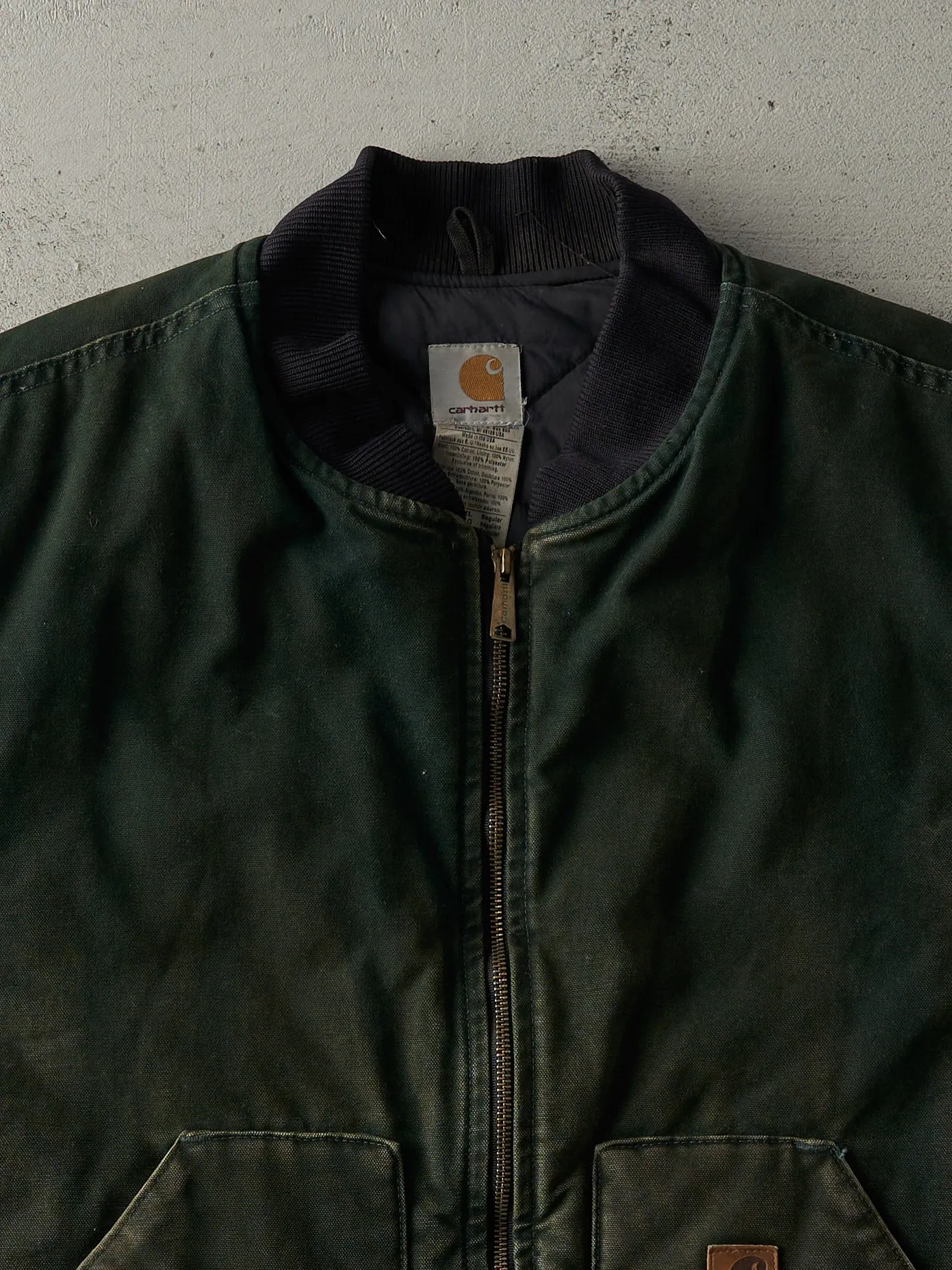 Vintage 90s Forest Green Carhartt Vest (XXL) sold by Rebalance Vintage product image thumbnail 3