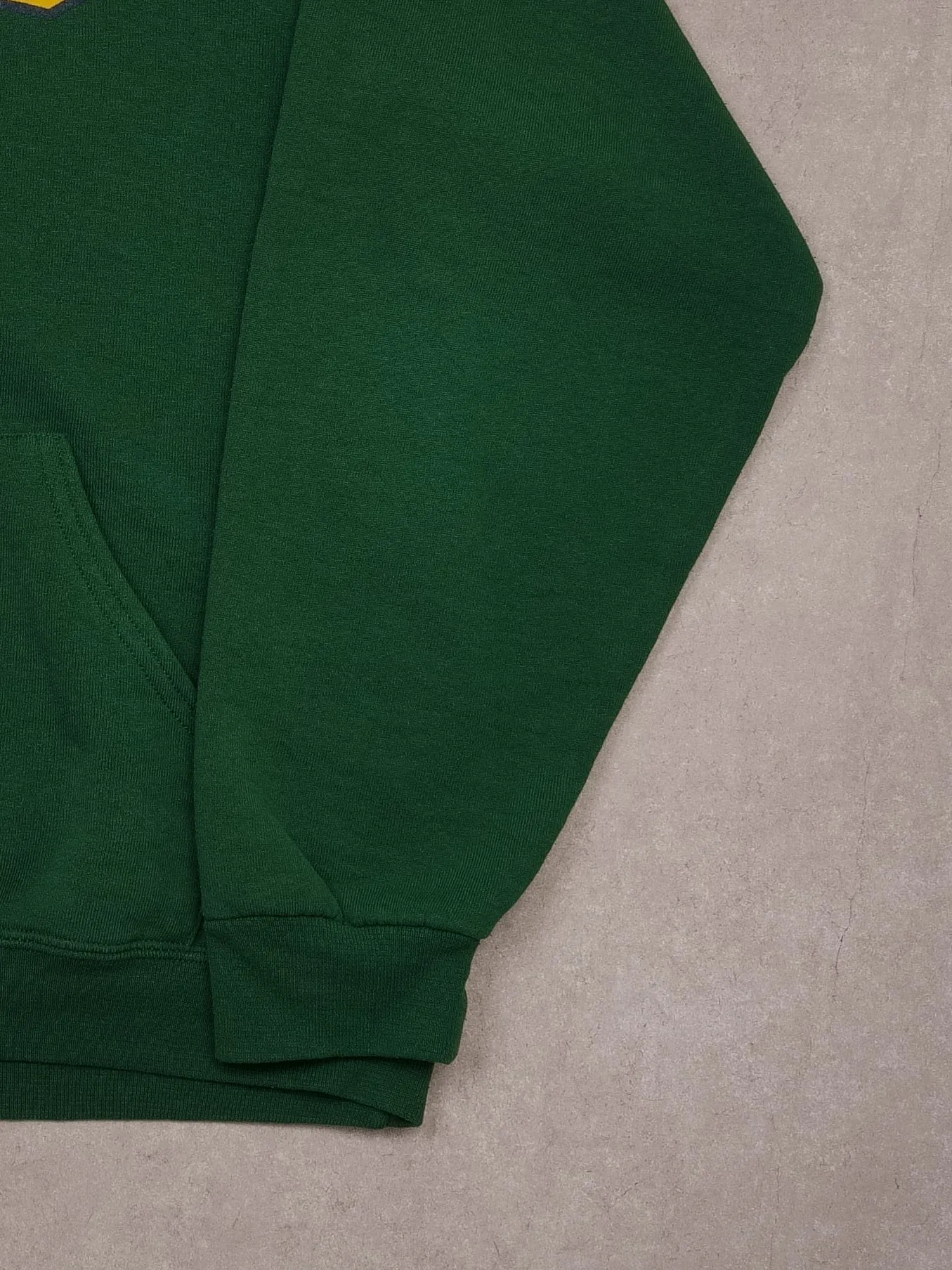 Vintage 90s Pine Green UBC Russell Althetic's Hoodie (M) sold by Rebalance Vintage product image thumbnail 3