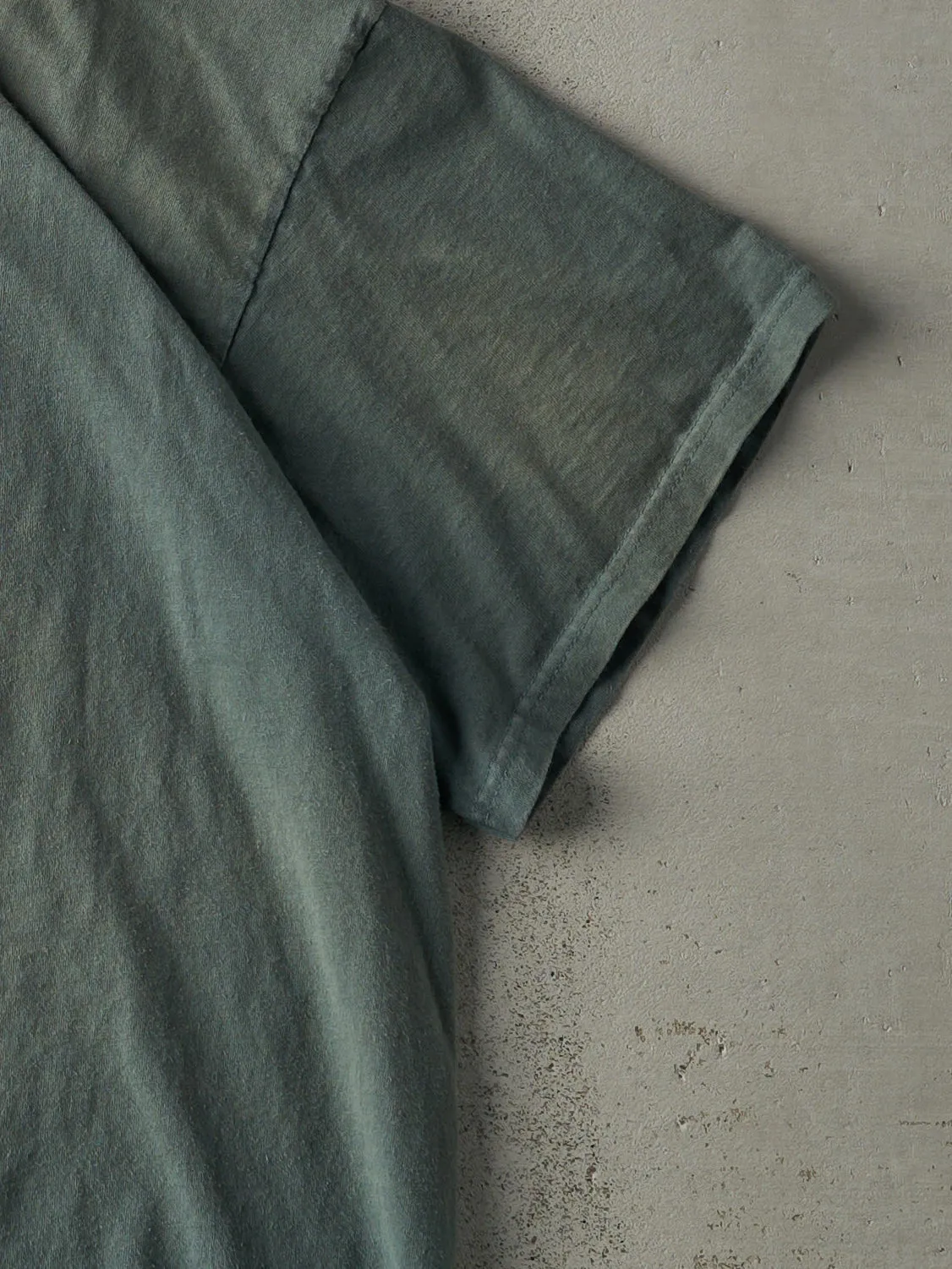 Vintage 90s Washed Green Nike Logo Tee (L) sold by Rebalance Vintage product image thumbnail 3