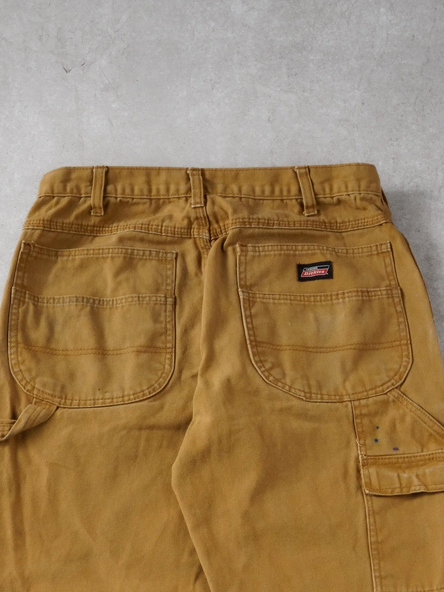 Vintage Khaki Dickies Double Knee Carpenter Pants (32x32) sold by Rebalance Vintage product image thumbnail 3