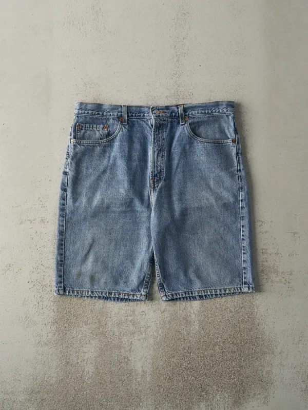 Vintage Y2K Mid Wash Levi's 505 Jean Shorts (38x10.5) sold by Rebalance Vintage