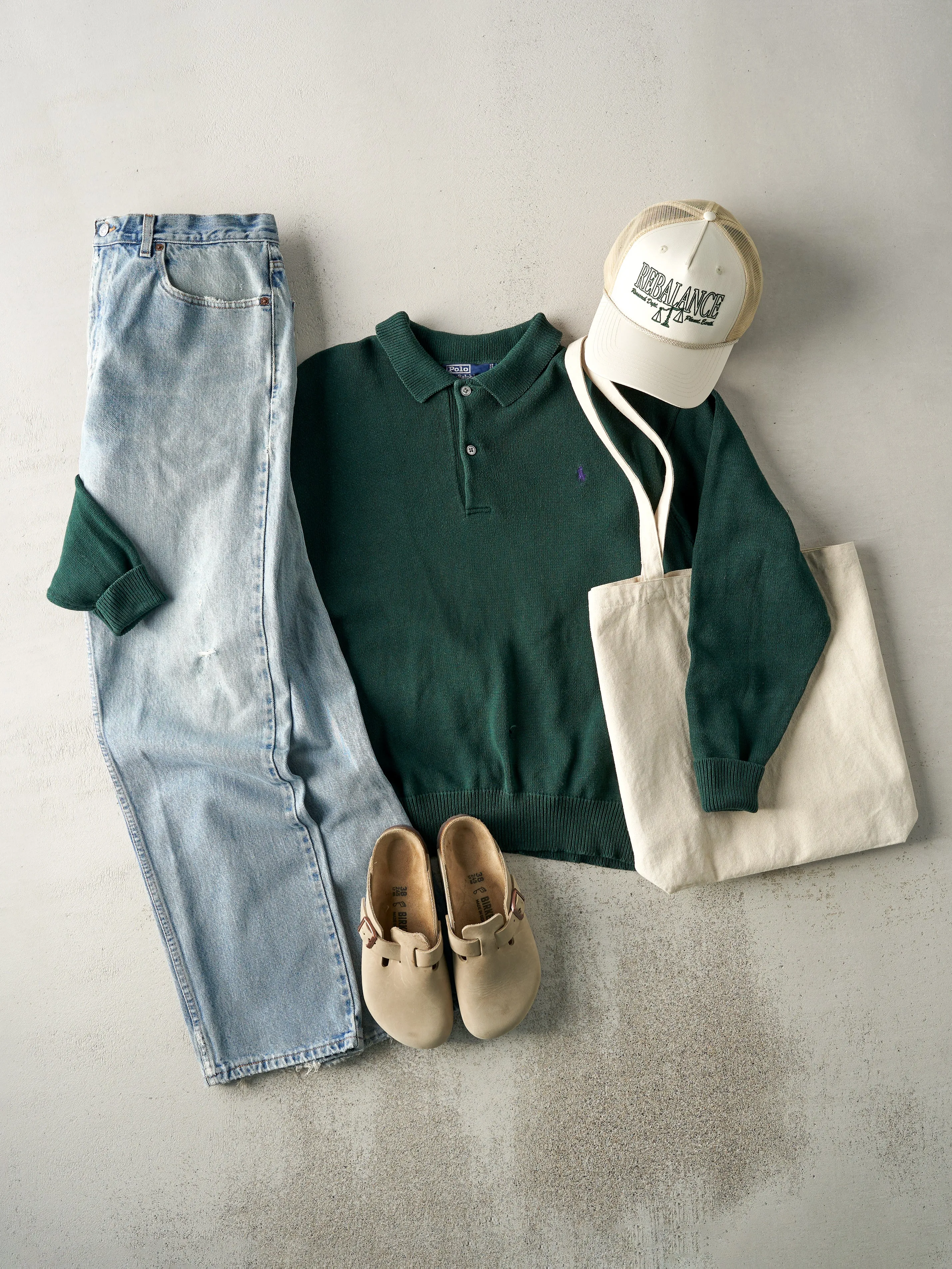 Vintage 90s Light Wash Levi's 505 Jeans (32x32.5) sold by Rebalance Vintage product image thumbnail 2