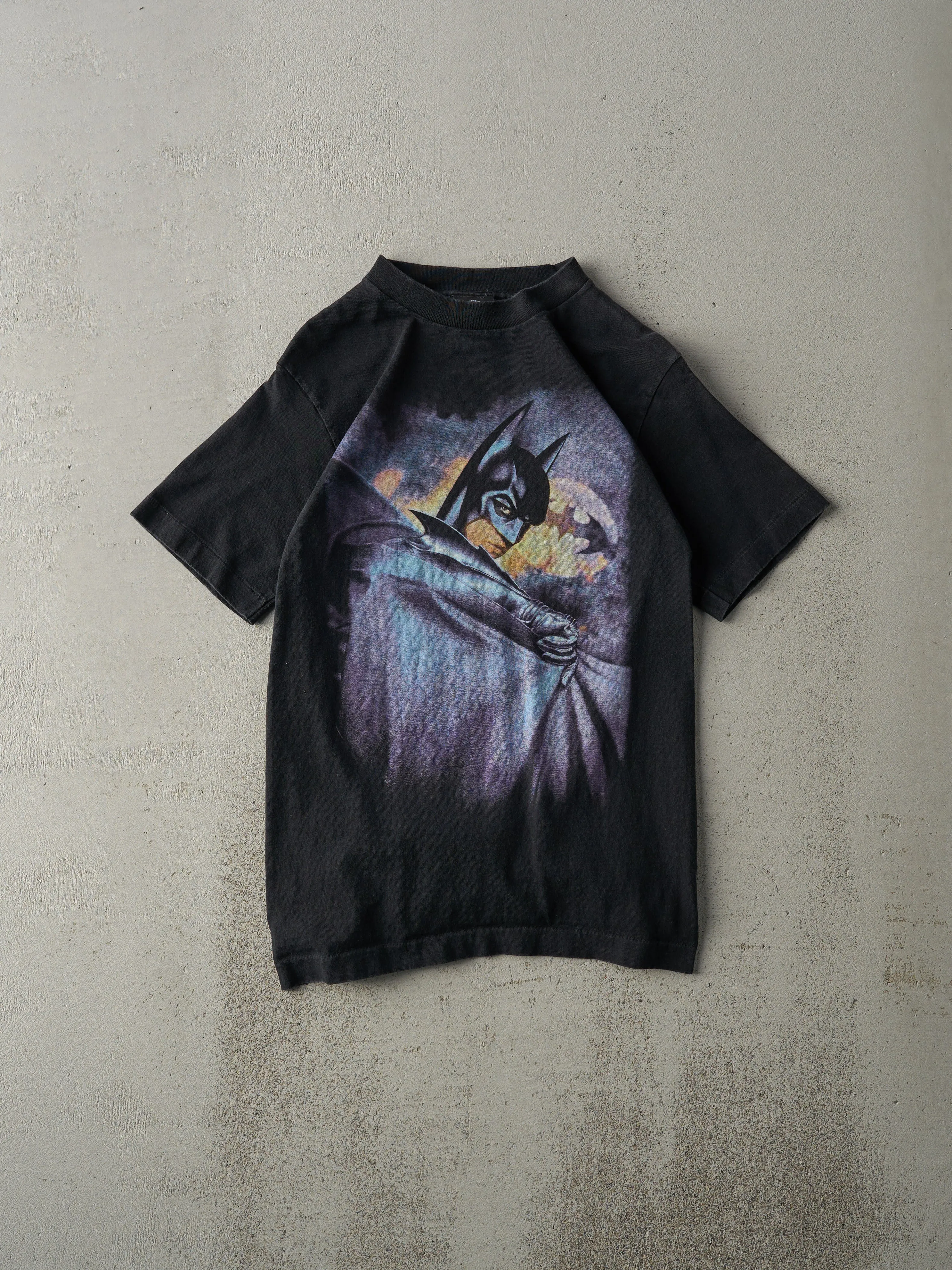 Vintage 95' Black Batman Forever Single Stitch Tee (XS) sold by Rebalance Vintage
