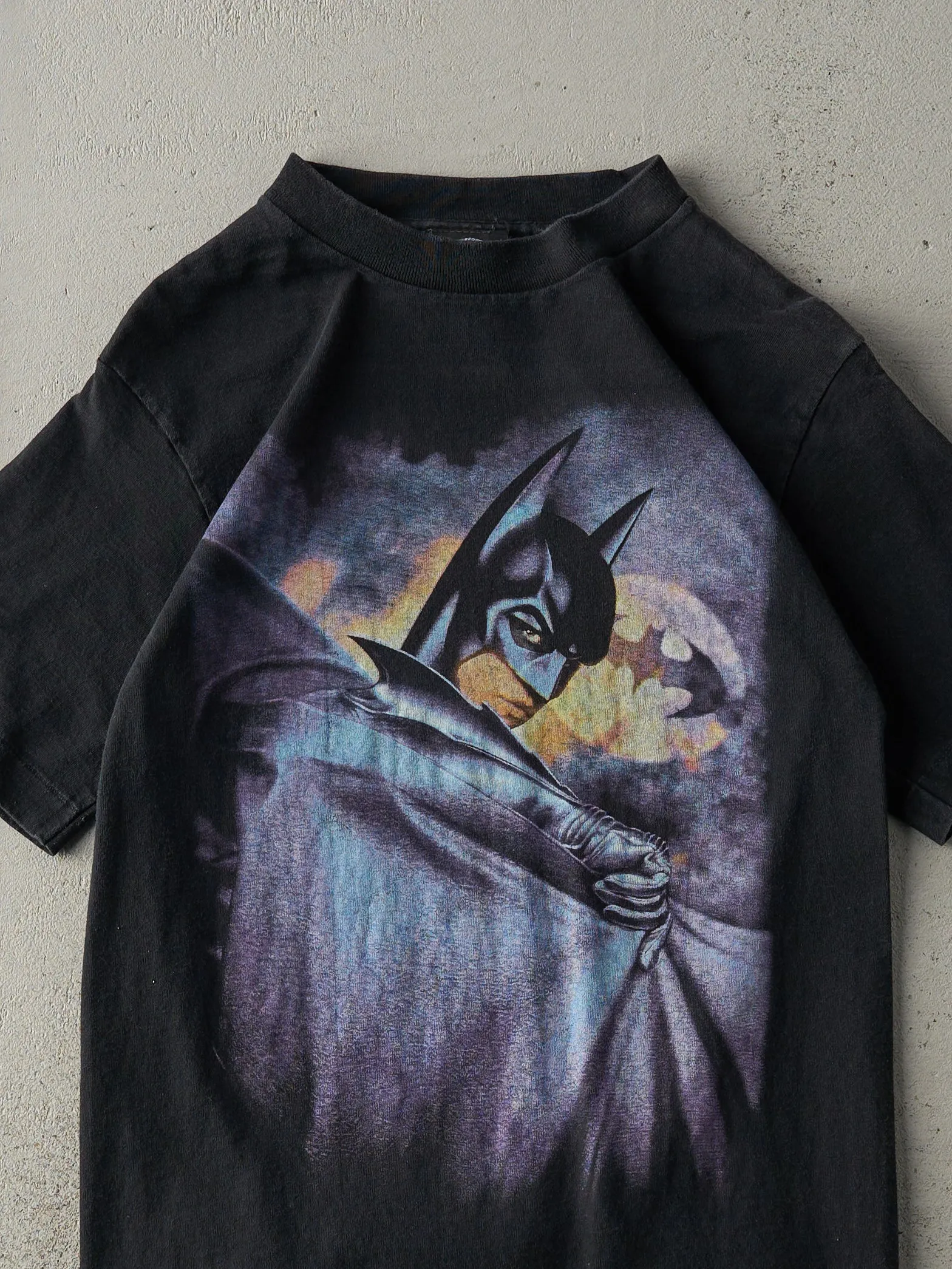 Vintage 95' Black Batman Forever Single Stitch Tee (XS) sold by Rebalance Vintage product image thumbnail 2