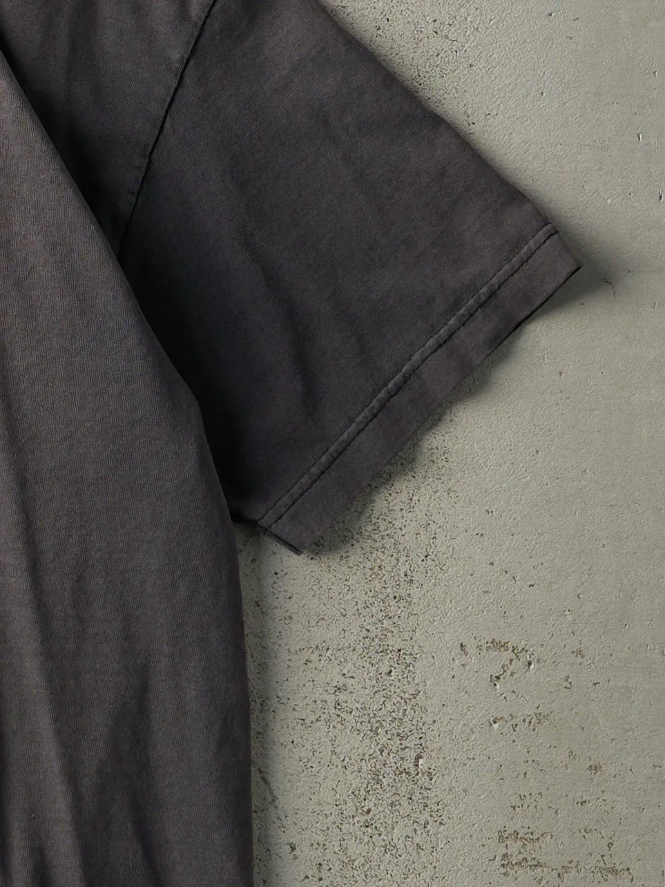 Vintage 90s Sun Faded Black Blank Tee (M) sold by Rebalance Vintage product image thumbnail 3