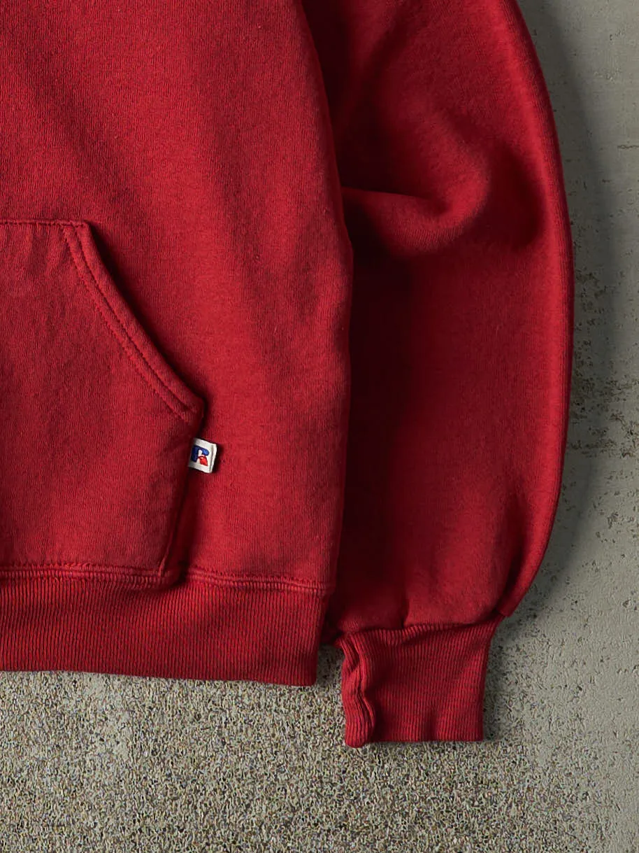 Vintage 90s Red Stanford University Russell Athletic Hoodie (XS/S) sold by Rebalance Vintage product image thumbnail 3