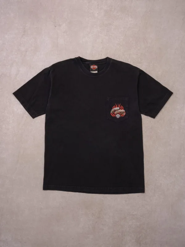 Vintage 05' Black Kutter Harley Davidson Tee (S/M) sold by Rebalance Vintage