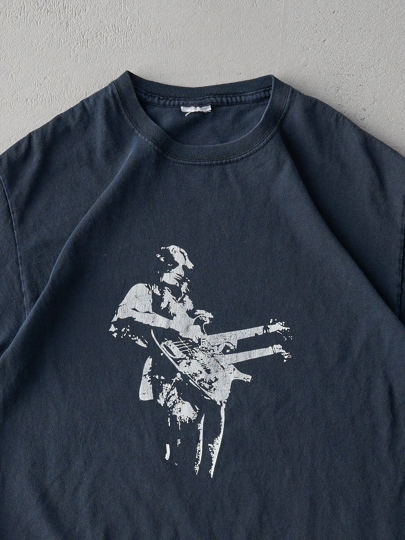 Vintage Faded Black Jimmy Page Tee (S/M) sold by Rebalance Vintage product image thumbnail 2