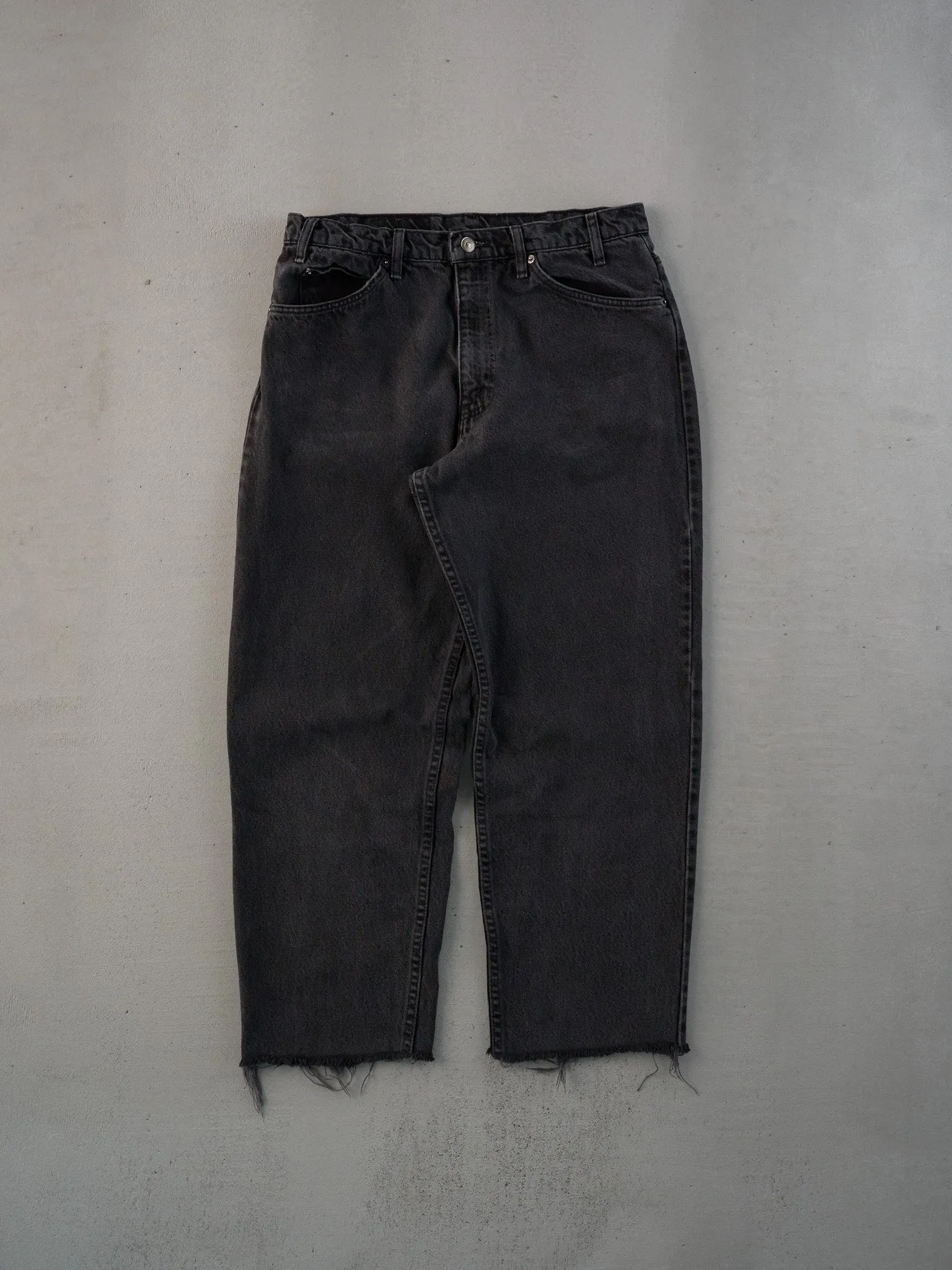 Vintage 90s Black Levi's Denim Jeans (31x26) sold by Rebalance Vintage