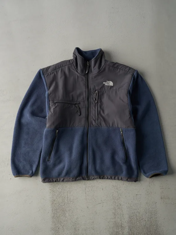 Vintage 90s Blue and Grey The North Face Denali Jacket (L) sold by Rebalance Vintage