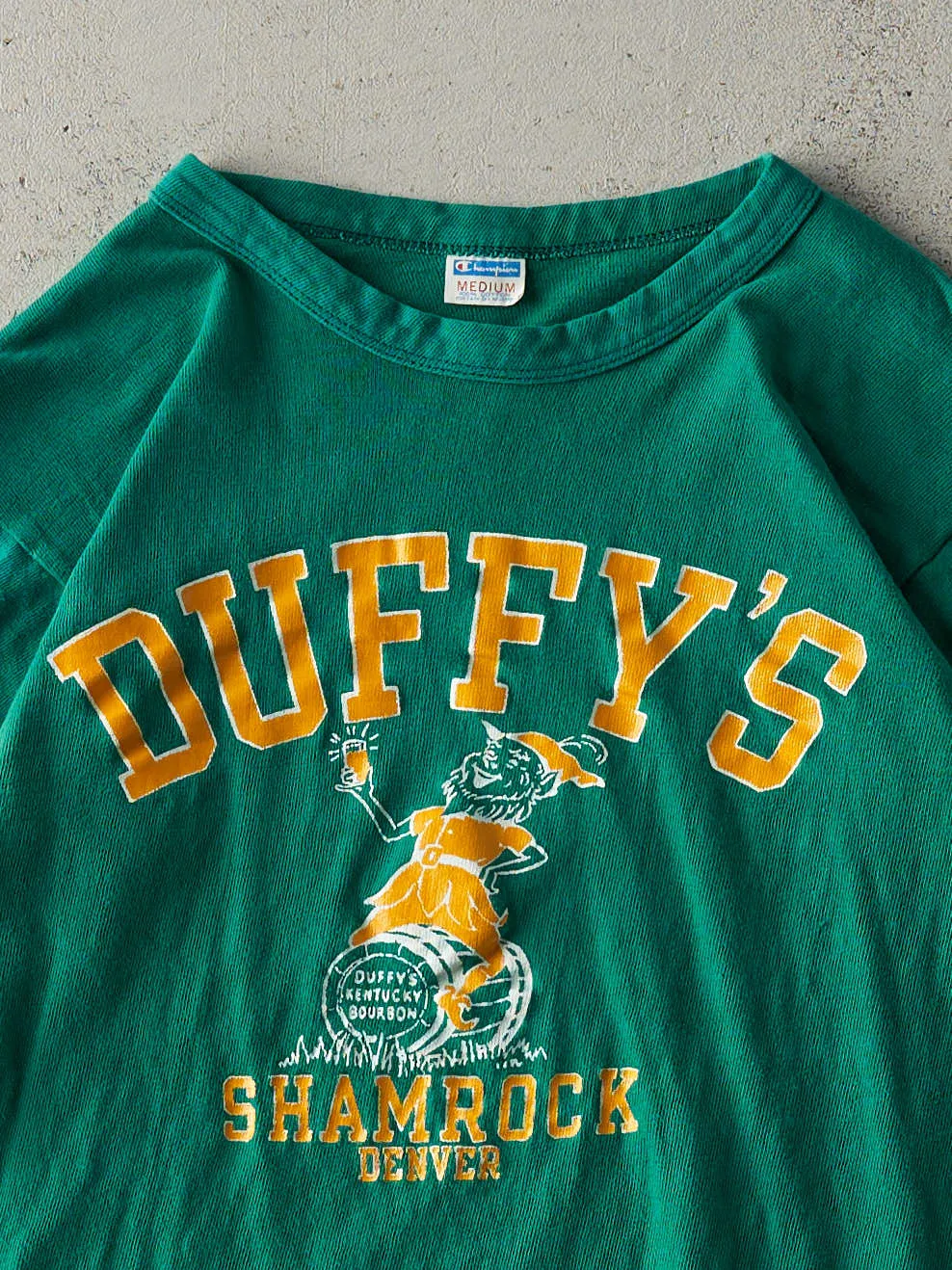 Vintage 70s Green Duffys Shamrock Denver Tee (XS) sold by Rebalance Vintage product image thumbnail 2