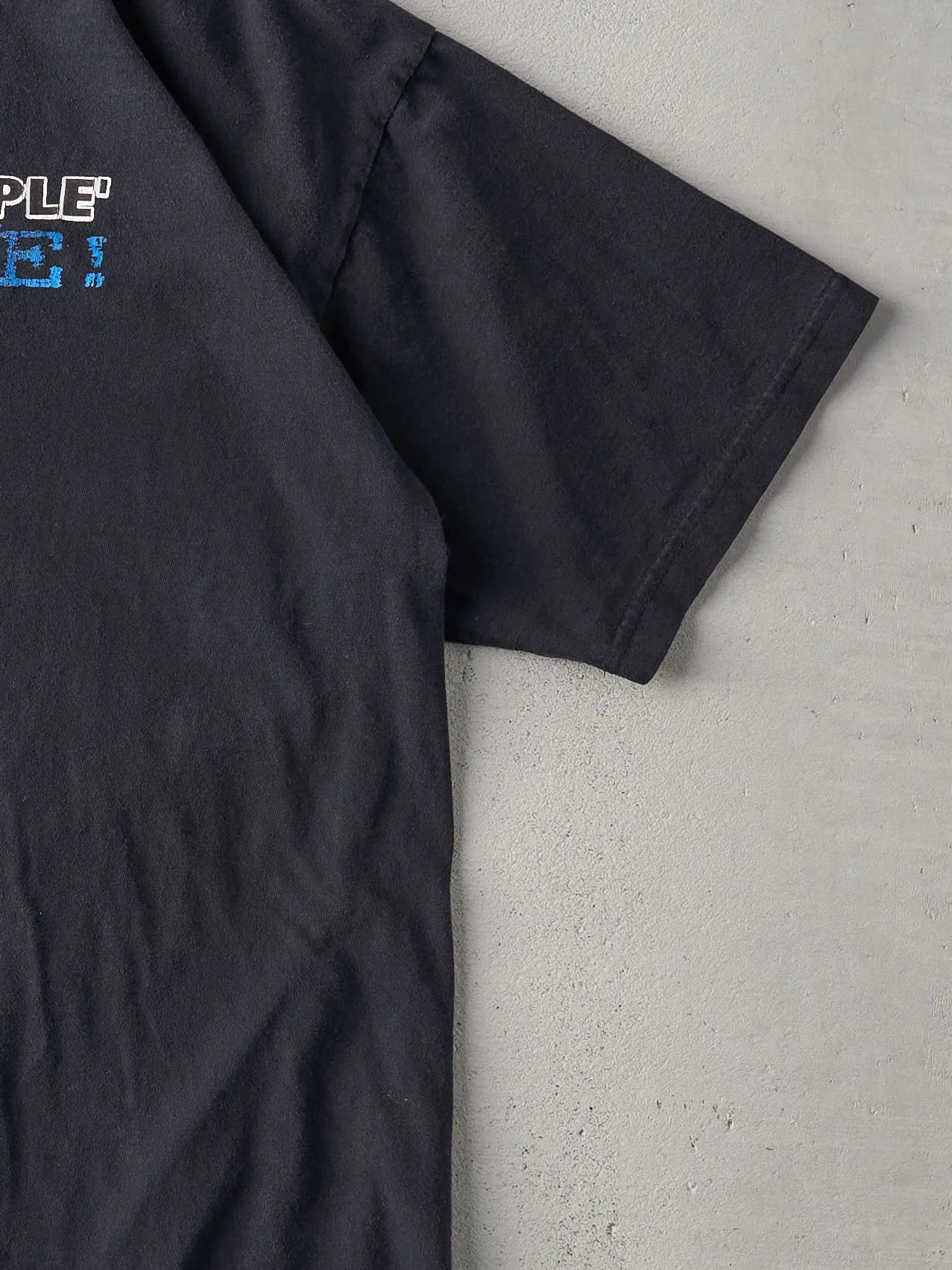 Vintage 90s Black Randy River "Normal People Scare Me" Tee (L) sold by Rebalance Vintage product image thumbnail 3