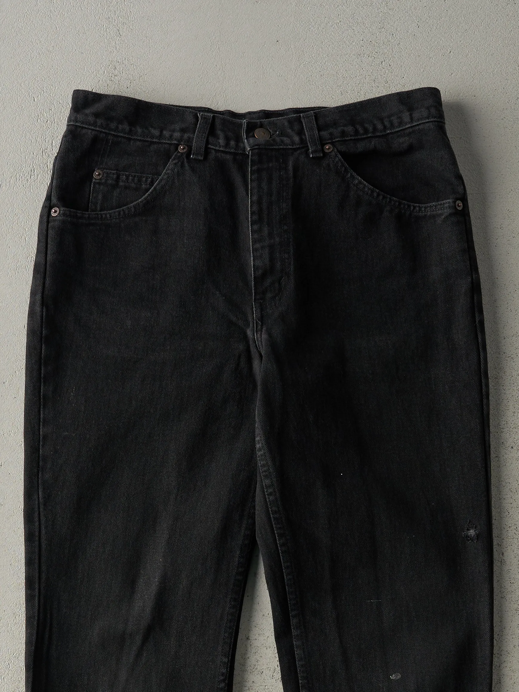 Vintage 90s Black Levi's Orange Tab Denim Pants (32x30) sold by Rebalance Vintage product image thumbnail 3