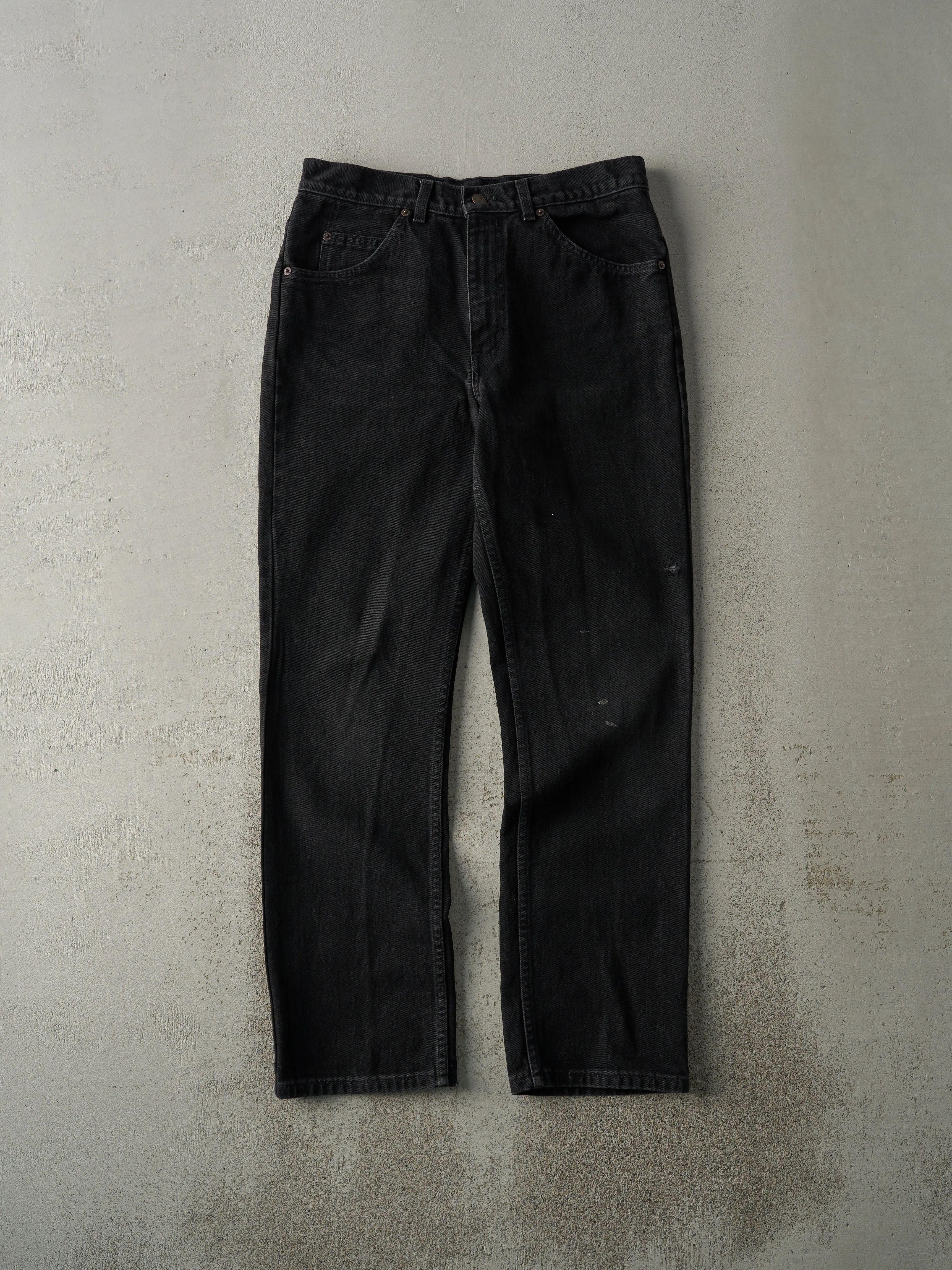 Vintage 90s Black Levi's Orange Tab Denim Pants (32x30) sold by Rebalance Vintage