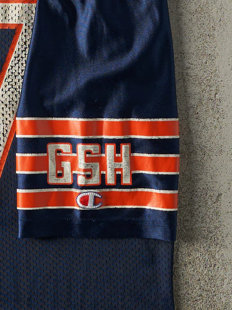 Vintage 90s Navy Blue Chicago Bears #97 Chris Zorich Cropped Jersey (M) sold by Rebalance Vintage product image thumbnail 5