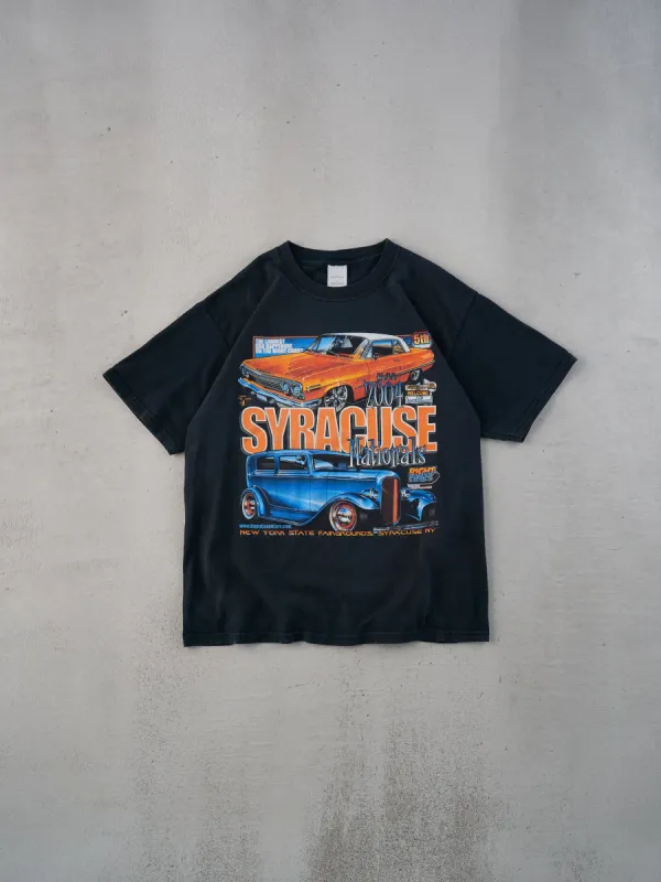 Vintage 04' Black Syracuse Nationals Car Graphic Tee (M) sold by Rebalance Vintage