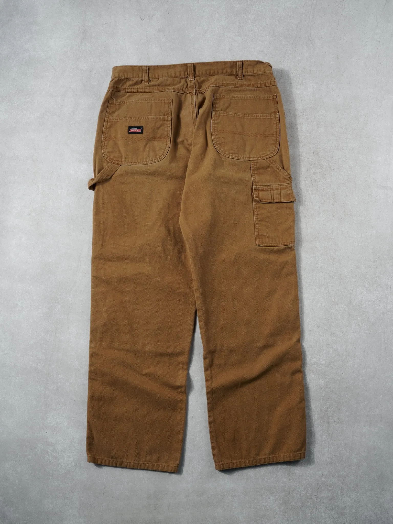 Vintage 90s Khaki Dickies Double Knee Carpenter Pants (34x30) sold by Rebalance Vintage product image thumbnail 2