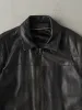 Vintage 90s Black Leather Jacket (M/L) sold by Rebalance Vintage