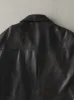 Vintage 90s Black Leather Jacket (M/L) sold by Rebalance Vintage