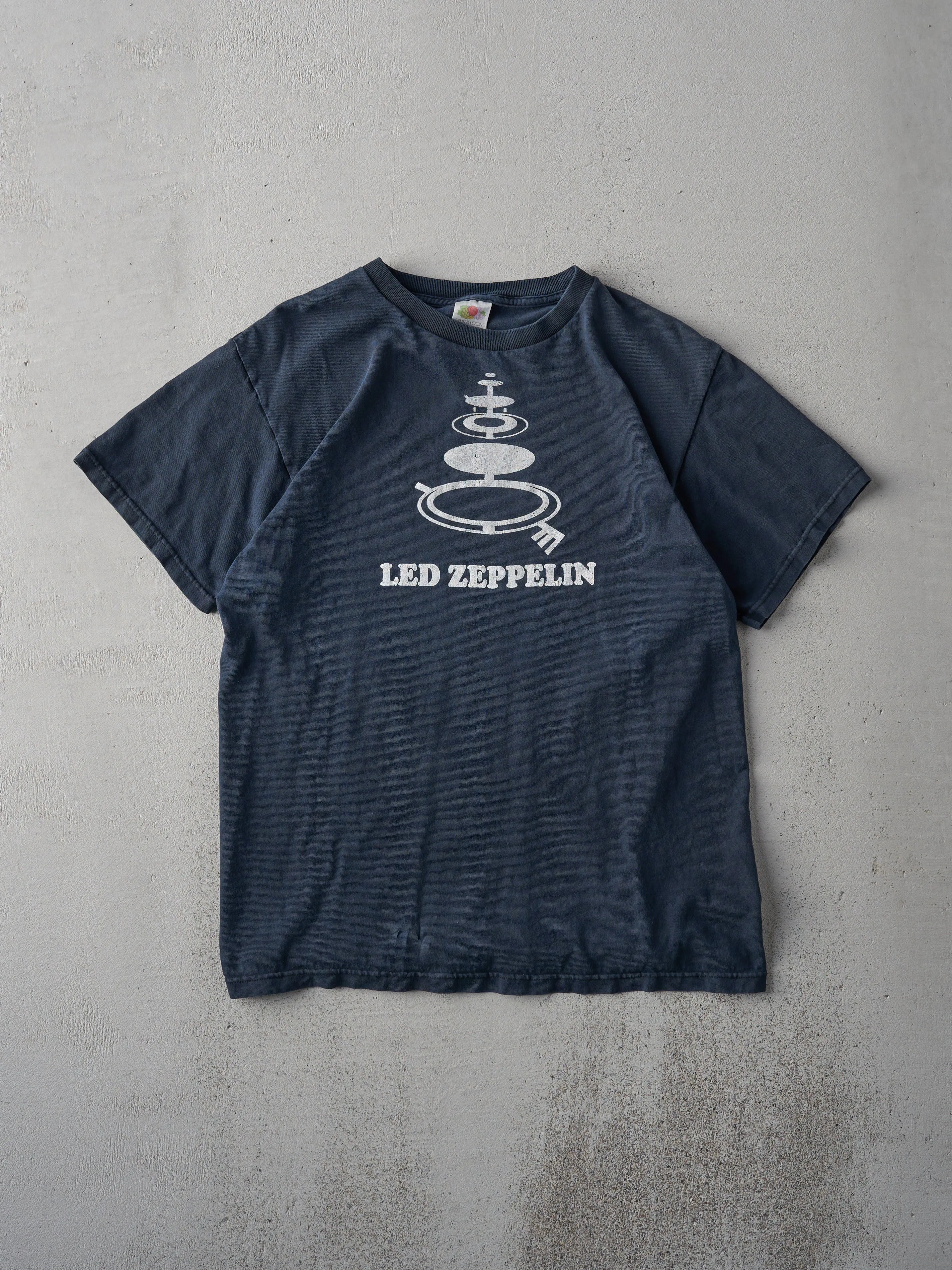 Vintage 90s Faded Black Led Zeppelin Tee (S) sold by Rebalance Vintage