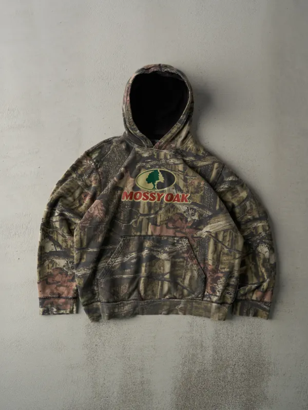 Vintage Y2K Green Mossy Oak x Break Up Infinity Hoodie (L) sold by Rebalance Vintage