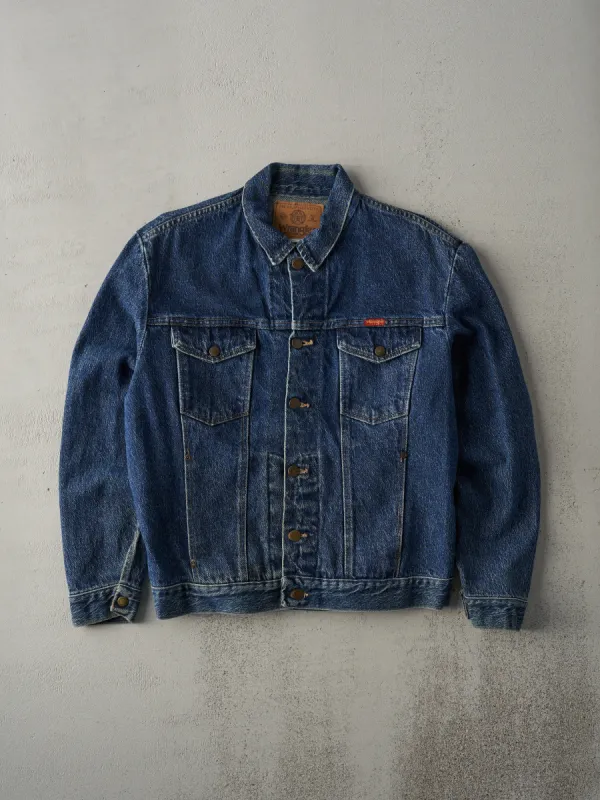 Vintage 90s Dark Wash Wrangler Denim Jacket (S/M) sold by Rebalance Vintage